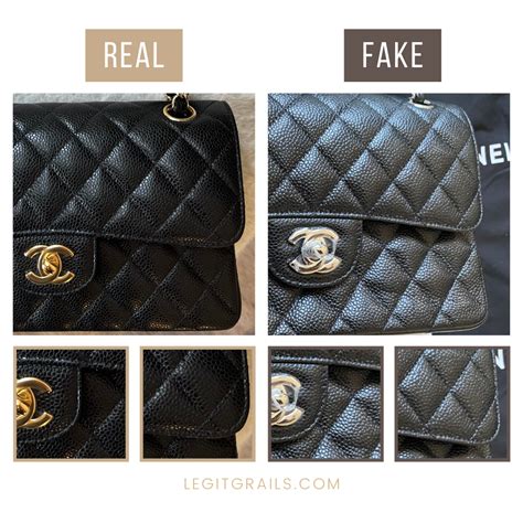 chanel classic flap bag original vs fake|classic chanel bag price.